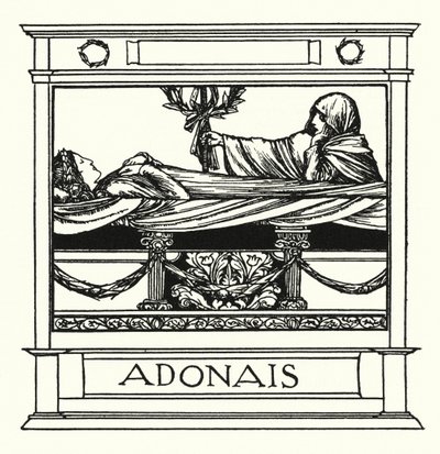 Shelley: Adonais door Robert Anning Bell