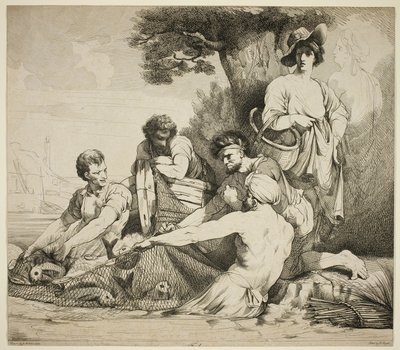 Vissers door Robert Blyth