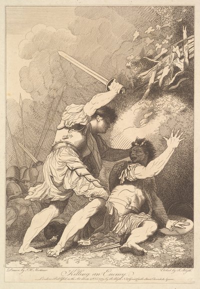 Een vijand doden, 15 november 1779 door Robert Blyth
