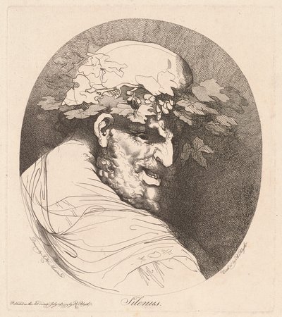 Silenus door Robert Blyth, after John Hamilton Mortimer