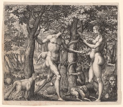Adam en Eva door Robert Boissard