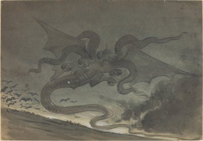 Vliegend Monster door Robert Caney