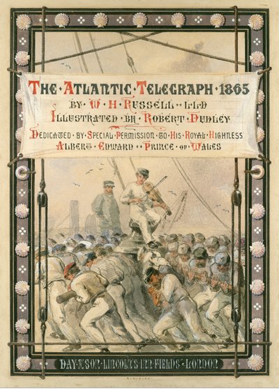De Atlantische telegraaf door Robert Charles Dudley