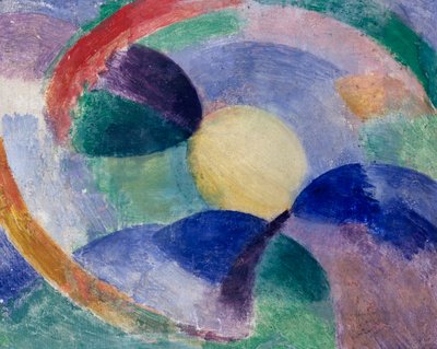 Cirkelvormen, Maan door Robert Delaunay