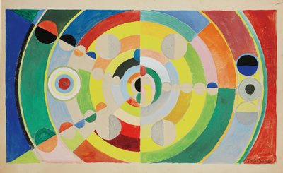 Relief-schijven door Robert Delaunay