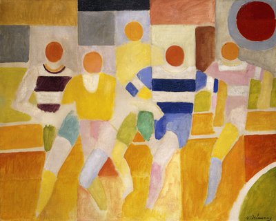 De Renners door Robert Delaunay