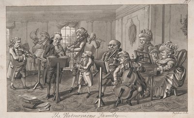 De Harmonieuze Familie door Robert Dighton