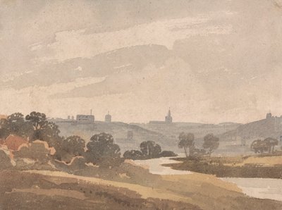 Norwich vanaf de Grindgroeven door Robert Dixon
