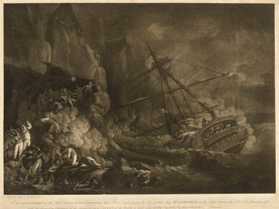 Het verlies van het schip 