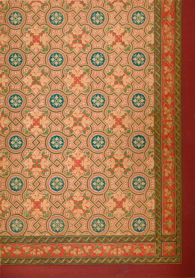 Behangpapier, 1893 door Robert Dudley