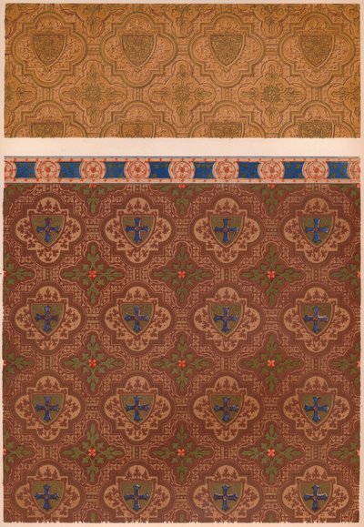 Papieren Hangings, 1893 door Robert Dudley