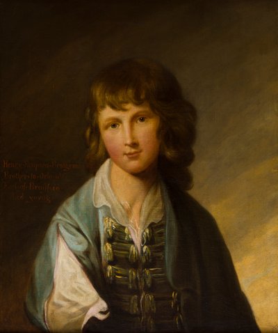 Portret van Henry Simpson Bridgeman (1757-1782) als jongen, ca. 1767-77 door Robert Edge Pine