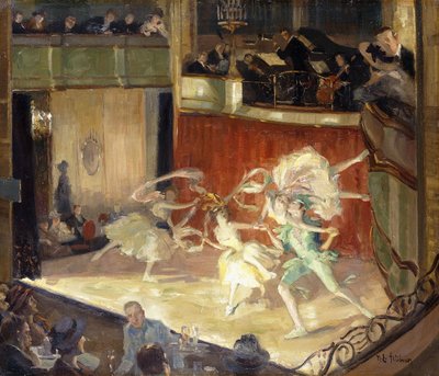 In het Theater door Robert Emil Stubner