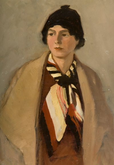 Portret van de vrouw van de kunstenaar door Robert Ernest McEune