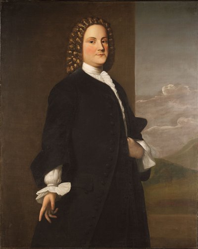 Benjamin Franklin (1706-1790) door Robert Feke