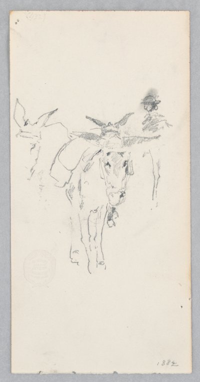 Ezels door Robert Frederick Blum