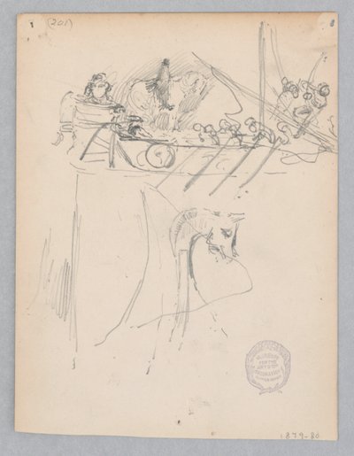 Feest van de Hemelvaart viering, Venetië, Italië door Robert Frederick Blum