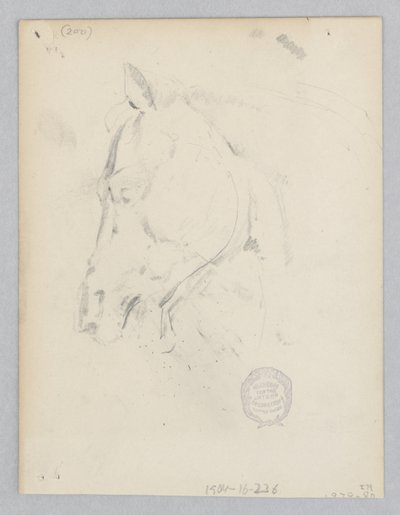 Paard door Robert Frederick Blum