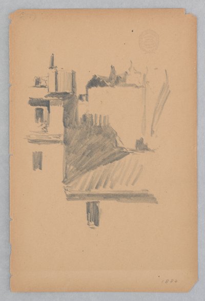 Landschap door Robert Frederick Blum