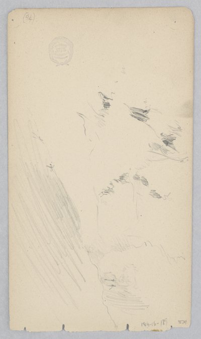 Landschap door Robert Frederick Blum