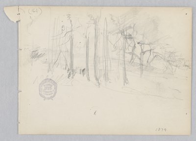 Landschap door Robert Frederick Blum