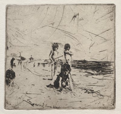 Souvenir van Coney Island door Robert Frederick Blum