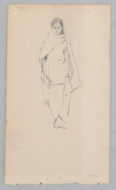 Vrouw door Robert Frederick Blum