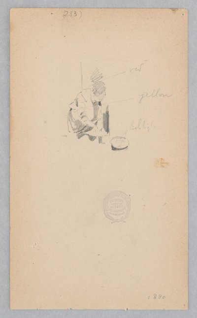 Vrouw door Robert Frederick Blum