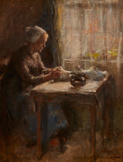 Bij het raam door Robert Gemmell Hutchison