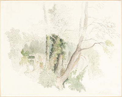Bomen bij Beddington door Robert Hills
