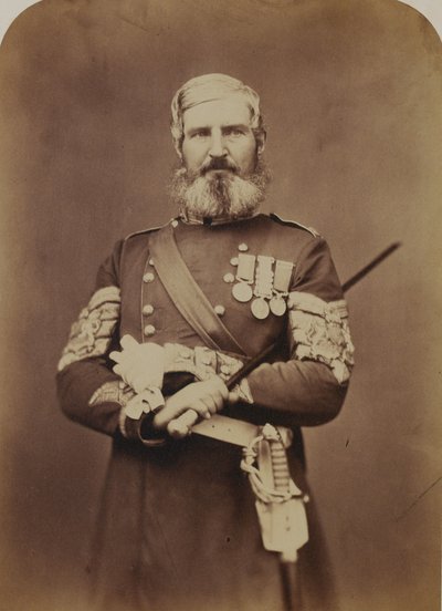 Sergeant-Majoor Edwards, Schotse Fuselierswacht door Robert Howlett