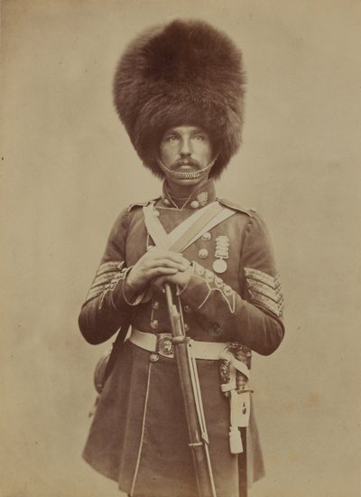 Sergeant William Powell, Grenadier Guards door Robert Howlett