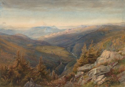 Bergzicht, 1863-67 door Robert J. Pattison