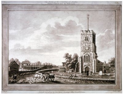 Kerk van St Mary, Putney, Wandsworth, Londen door Robert Laurie