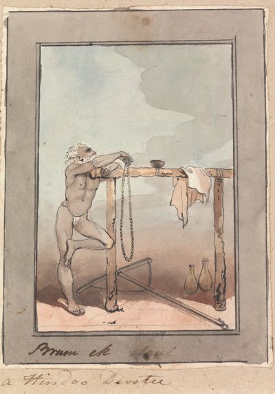 Een Hindoe Toegewijde door Robert Mabon