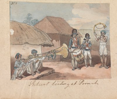 Terugtrekken bij Poona door Robert Mabon