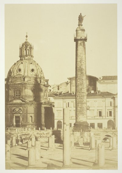 Zonder titel (Zuil van Trajanus) door Robert MacPherson