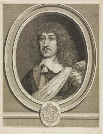 Bernard Hertog van Épernon door Robert Nanteuil