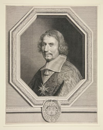 Kardinaal Antoine Barberin, Aartsbisschop van Reims door Robert Nanteuil