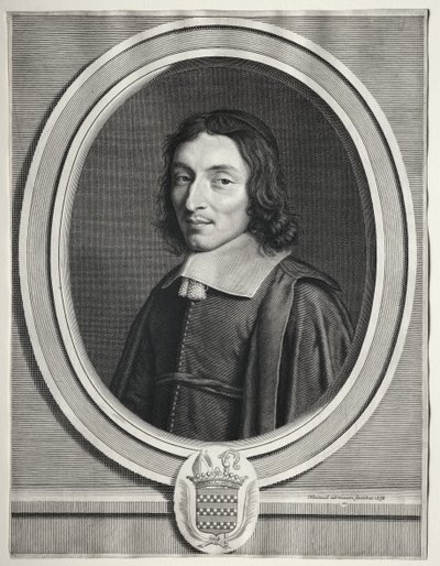 Kardinaal de Coislin door Robert Nanteuil