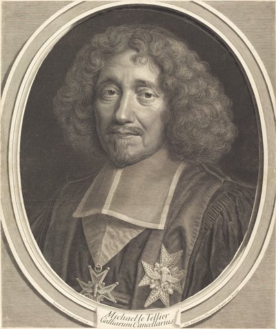Kanselier Michel Le Tellier door Robert Nanteuil