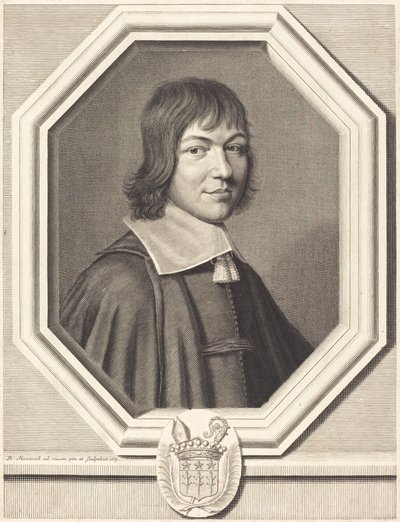 Charles-Maurice Le Tellier door Robert Nanteuil