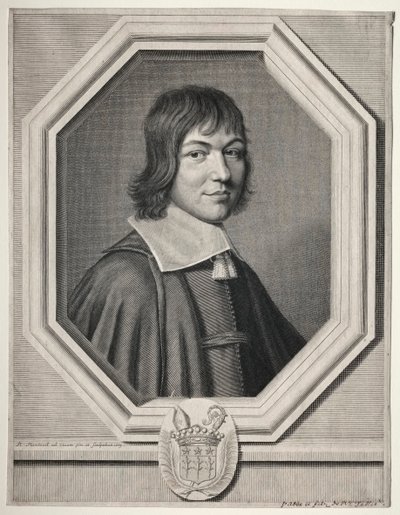 Charles Maurice le Tellier door Robert Nanteuil