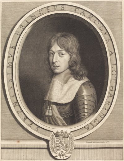 Karel V, Hertog van Lotharingen door Robert Nanteuil