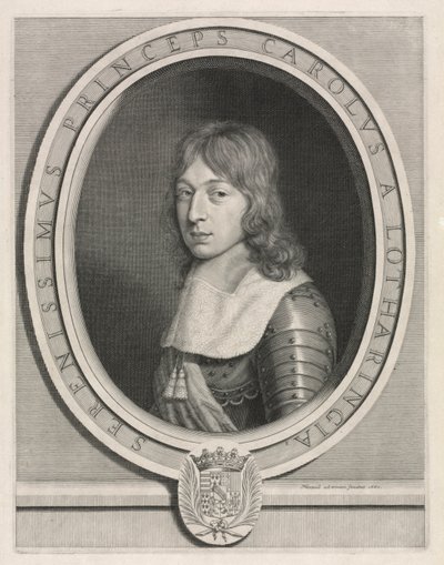 Karel V, Hertog van Lotharingen door Robert Nanteuil