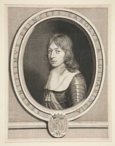 Karel V van Lotharingen door Robert Nanteuil