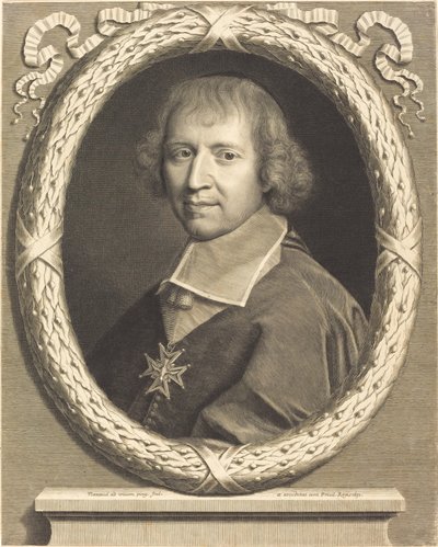 Francois de Harlay door Robert Nanteuil