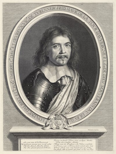 Frédéric-Maurice de la Tour D door Robert Nanteuil