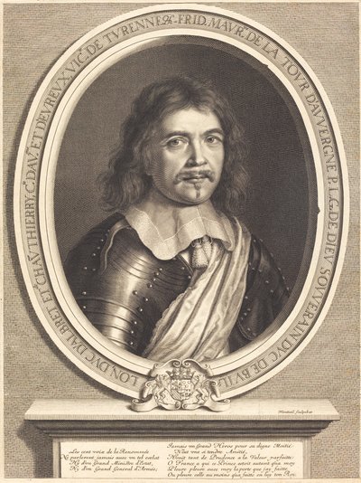 Frederic-Maurice, Hertog van Bouillon door Robert Nanteuil