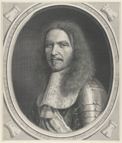Henri de la Tour d door Robert Nanteuil